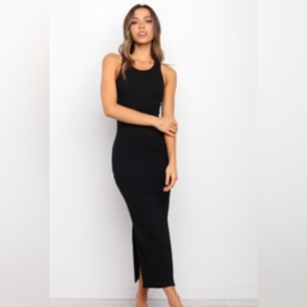 3/4 fitted cinched dress size small